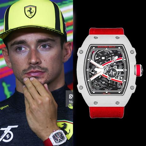 charles leclerc Richard Mille watch